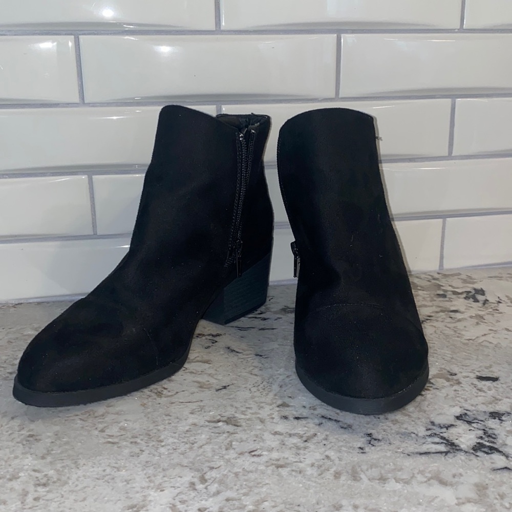 Wild Diva black booties